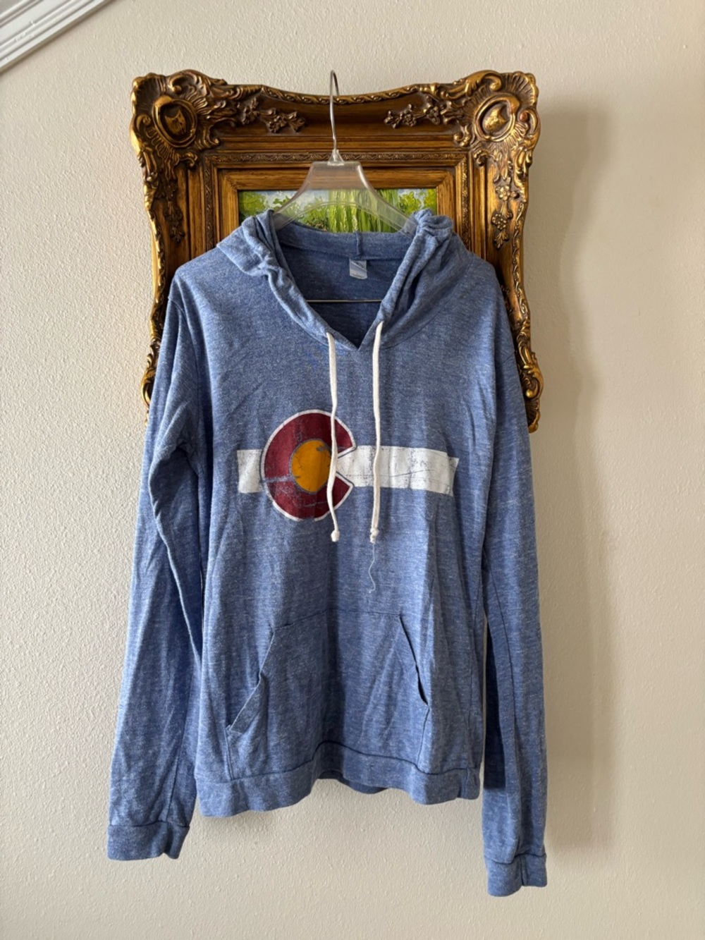 Colorado Hoodie with Red and Yellow Colorado Crest